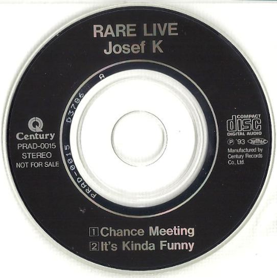 Josef K – Rare Live
